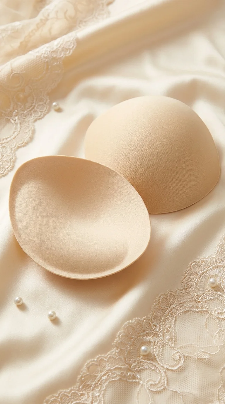 LunaIntim Nude Rengi Push-Up Sütyen Dolgusu Bikini ve Mayo İçi Hacim Veren Sünger - Push-Up Detay